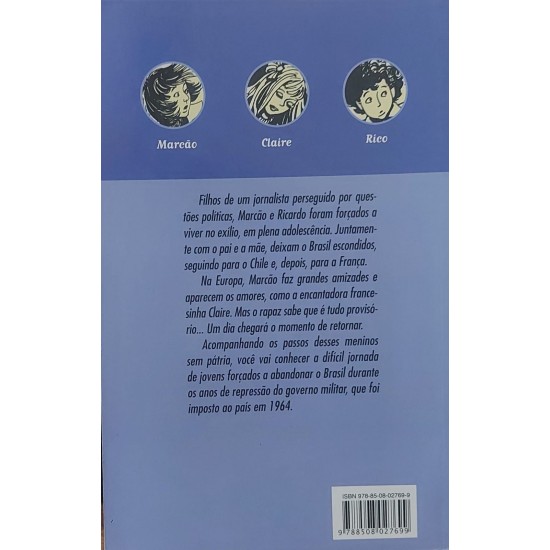 Meninos Sem Pátria, Luiz Puntel, Série Vaga-Lume, Editora Ática Meninos Sem Pátria, Luiz Puntel, Série Vaga-Lume, Editora Ática