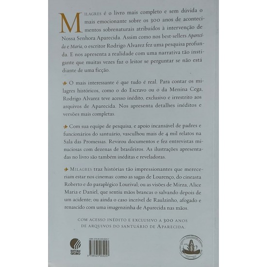 Milagres, Rodrigo Alvarez, Historias Reais Sobre Acontecimentos Extraordinários Milagres, Rodrigo Alvarez, Historias Reais Sobre Acontecimentos Extraordinários