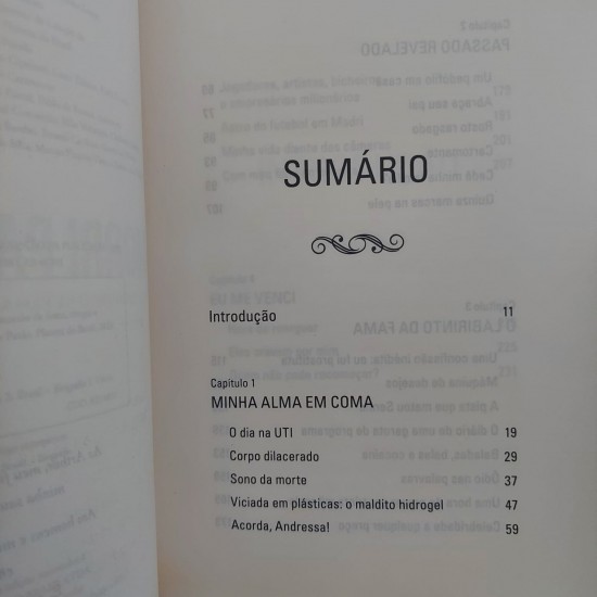 Morri Para Viver, Meu submundo de Fama, Drogas e Prostituição, Andressa Urach