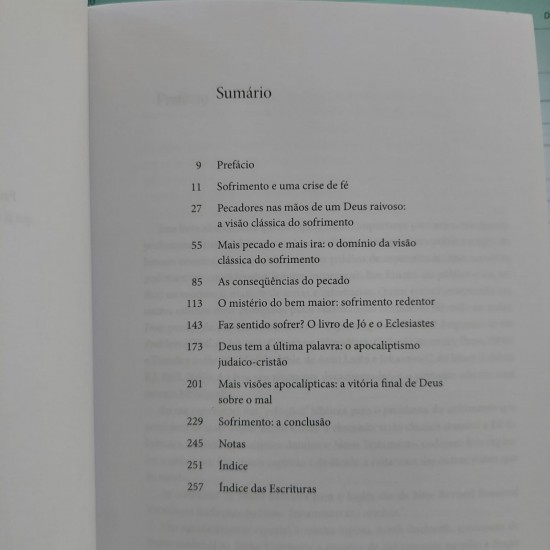 O Problema com Deus, As Respostas que a Bíblia não dá ao Sofrimento, Bart D. Ehman