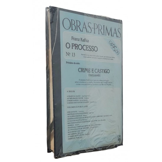 O Processo, Franz Kafka, Capa dura de Luxo, Editora Abril - Lacrado O Processo, Franz Kafka, Capa dura de Luxo, Editora Abril - Lacrado