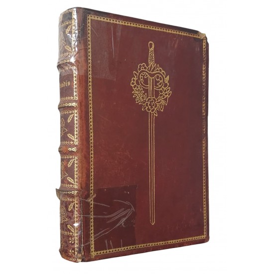 O Romance de Amadis, Affonso Lopes Vieira, Reconstituição, Edição de 1926 conforme Edição de 1578, Capa dura de Couro O Romance de Amadis, Affonso Lopes Vieira, Reconstituição, Edição de 1926 conforme Edição de 1578, Capa dura de Couro
