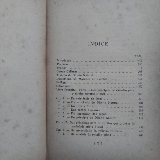 Obras Completas, Tomás Antonio Gonzaga, Capa Dura, Edição 1942 Obras Completas, Tomás Antonio Gonzaga, Capa Dura, Edição 1942