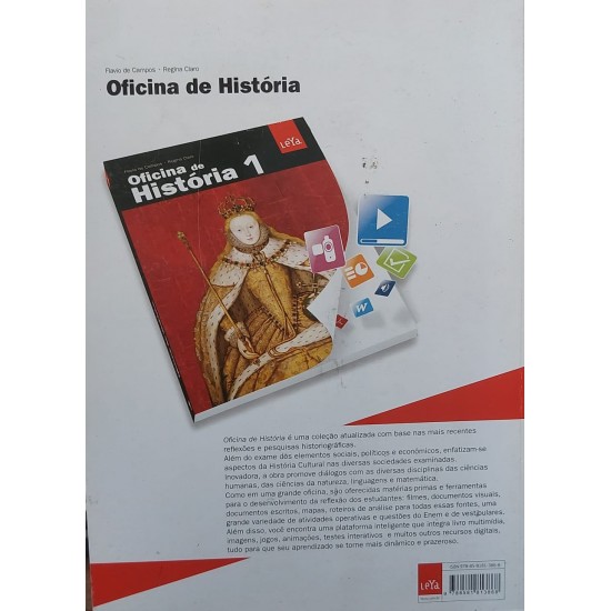 Oficina de História 1, Flávio de Campos, Regina Claro Oficina de História 1, Flávio de Campos, Regina Claro