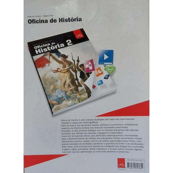 Oficina de História 2, Flávio de Campos, Regina Claro Oficina de História 2, Flávio de Campos, Regina Claro