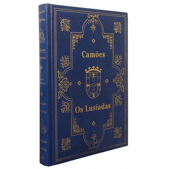 Os Lusíadas, Luís de Camões, Capa dura de Luxo, Letras Douradas Os Lusíadas, Luís de Camões, Capa dura de Luxo, Letras Douradas