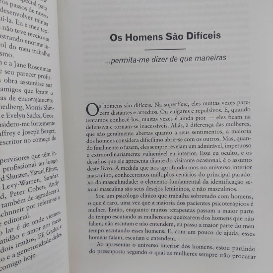 Se Os Homens Falassem, Como Compreender as Atitudes Masculinas, Alon Gratch
