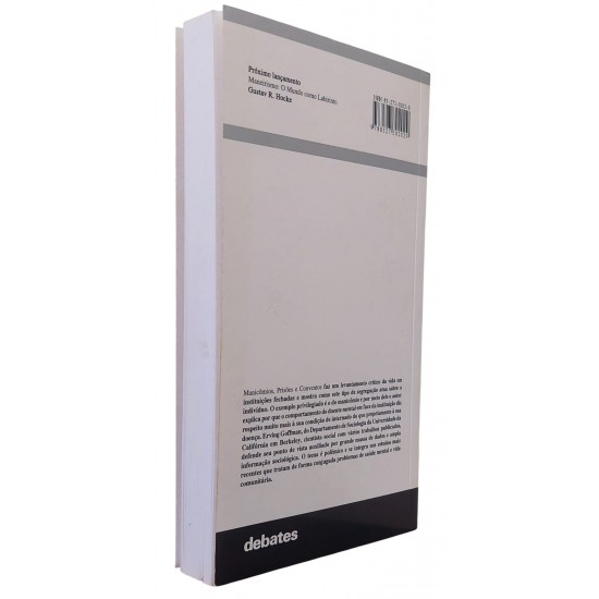 Manicômios, Prisões e Conventos, Erving Goffman, Editora Perspectiva