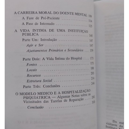 Manicômios, Prisões e Conventos, Erving Goffman, Editora Perspectiva