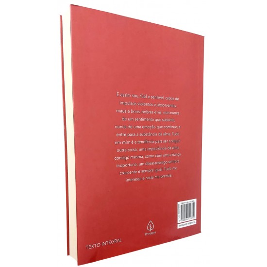 Livro do Desassossego, Fernando Pessoa, Editora Principis