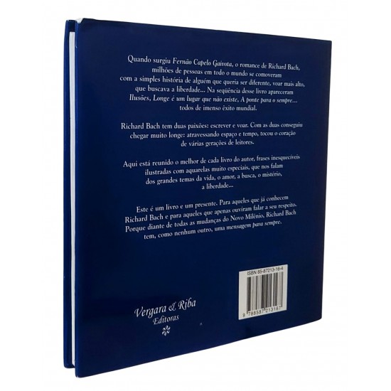 Mensagens Para Sempre, Richard Bach, Capa Dura com Sobrecapa Mensagens Para Sempre, Richard Bach, Capa Dura com Sobrecapa