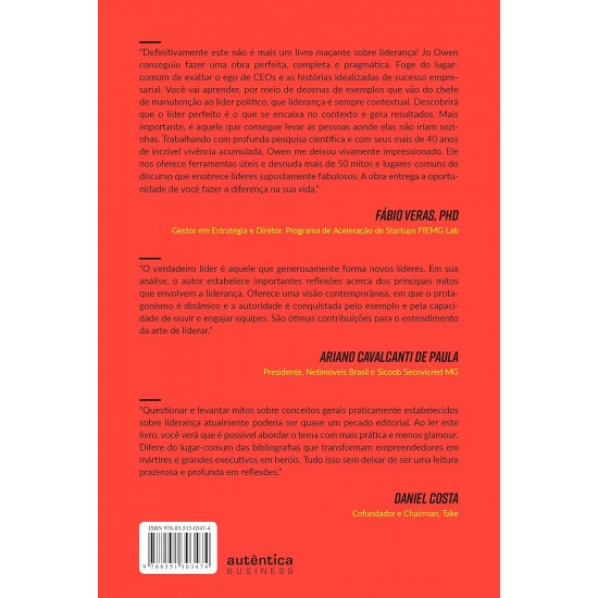 Mitos da Liderança, Descubra Por Que Quase Tudo que Você Ouviu Sobre Liderança é Mito, Jo Owen Mitos da Liderança, Descubra Por Que Quase Tudo que Você Ouviu Sobre Liderança é Mito, Jo Owen