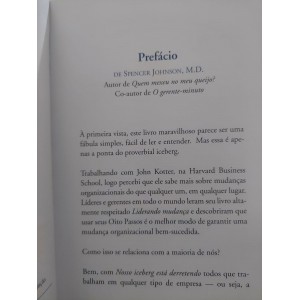 Nosso Iceberg Está Derretendo. Mude e Seja Bem-Sucedido em Condições Adversas, John Kotter