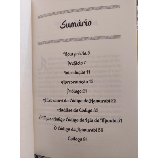 O Código de Hamurabi, Lei das XII Tábuas, Camelot Editora O Código de Hamurabi, Lei das XII Tábuas, Camelot Editora
