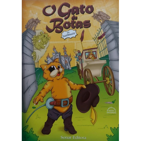 O Gato de Botas em Quadrinhos, Adaptação do Clássico da Literatura de Charles Perrault O Gato de Botas em Quadrinhos, Adaptação do Clássico da Literatura de Charles Perrault