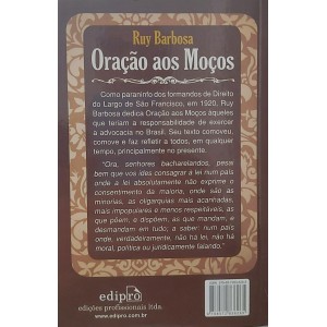 Oração aos Moços, Ruy Barbosa, Pocket Oração aos Moços, Ruy Barbosa, Pocket