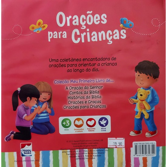 Orações para Crianças, Ilustrações Angela Hewitt Orações para Crianças, Ilustrações Angela Hewitt