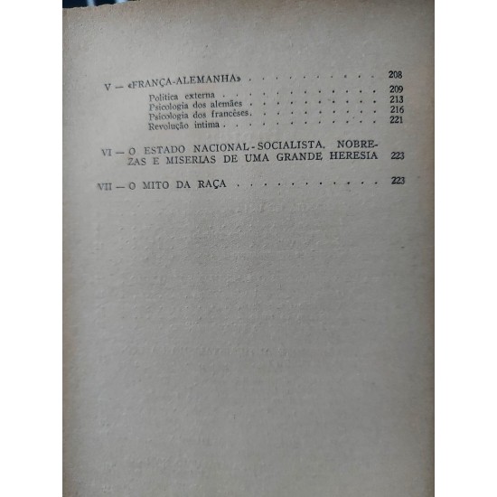 Os Mitos Hitleristas, Problemas da Alemanha Contemporânea, François Perroux, Edição de 1937 Os Mitos Hitleristas, Problemas da Alemanha Contemporânea, François Perroux, Edição de 1937
