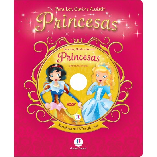 Para Ler, Ouvir e Assistir, Princesas, Ciranda Cultural Para Ler, Ouvir e Assistir, Princesas, Ciranda Cultural