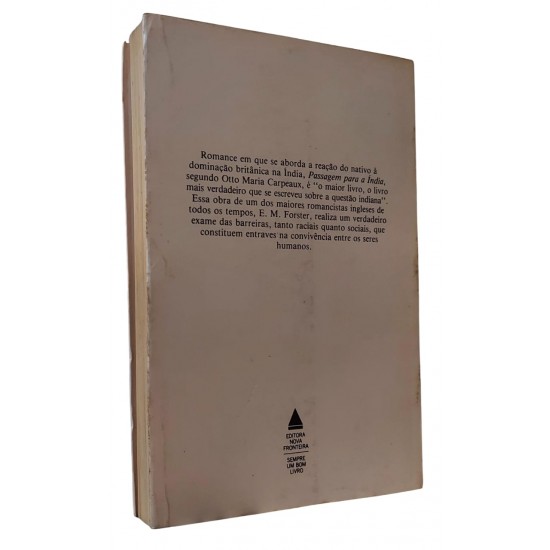 Passagem Para a Índia, E. M. Forster, Editora Nova Fronteira