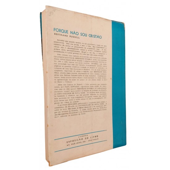 Porque Não Sou Cristão, Bertrand Russell Porque Não Sou Cristão, Bertrand Russell