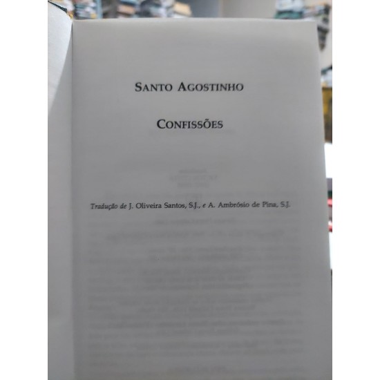 Santo Agostinho, Os Pensadores, Nova Cultural