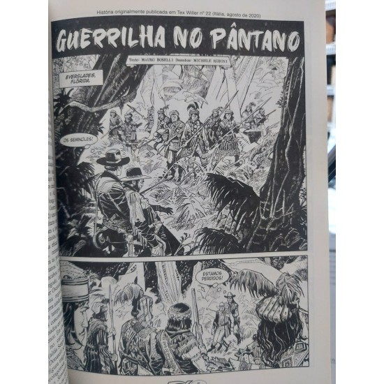 Tex Willer, Guerrilha no Pântano, As Aventuras de Tex Quando Jovem Tex Willer, Guerrilha no Pântano, As Aventuras de Tex Quando Jovem