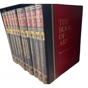 Coleção The Book Of Art. Origins Of Western Art, 10 Volumes, Donald E. Strong, Grolier, 1967 Coleção The Book Of Art. Origins Of Western Art, 10 Volumes, Donald E. Strong, Grolier, 1967