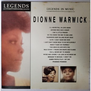 Cd Dione Warwick, Legends in Music Cd Dione Warwick, Legends in Music