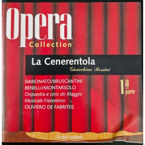Cd La Cenerentola, Opera Collection, Primeira Parte Cd La Cenerentola, Opera Collection, Primeira Parte