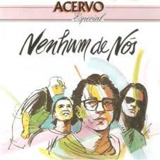 Cd Nenhum de Nós, Acervo Especial, 1993, Selo Holográfico Cd Nenhum de Nós, Acervo Especial, 1993, Selo Holográfico