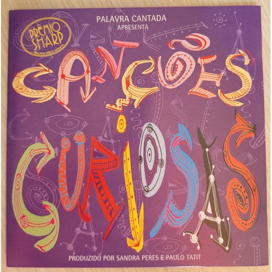 Cd Palavra Cantada Apresenta Canções Curiosas, 2003 Cd Palavra Cantada Apresenta Canções Curiosas, 2003