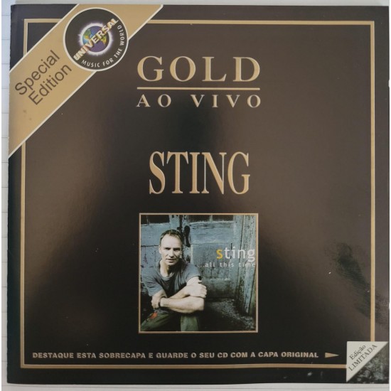 Cd Sting, Gold ao Vivo Cd Sting, Gold ao Vivo