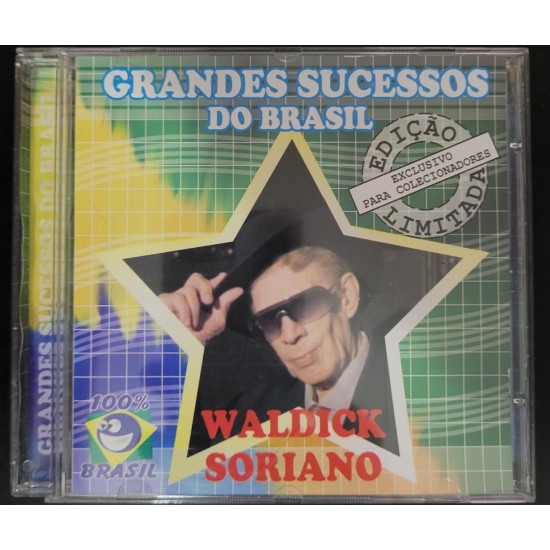 Cd Waldick Soriano, Grandes Sucessos do Brasil Cd Waldick Soriano, Grandes Sucessos do Brasil
